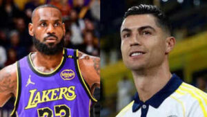 Cristiano Ronaldo and LeBron James turn Nike Mind Slide shoes into global talking point with viral image | International Sports News