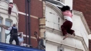 ‘Cricket helped me catch her’: Indian-origin man saves 3-year-old girl falling from London window ledge | World News