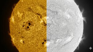 Did you know that the Sun looks yellow from Earth but is actually white in space |