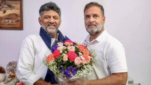‘Saw potential in a young worker’: DK Shivakumar thanks Gandhi family ahead of Karnataka CM swearing-in | India News
