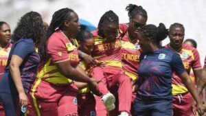 Scary scenes! Deandra Dottin carried off moments before Women’s T20 World Cup semi-final – WATCH | Cricket News