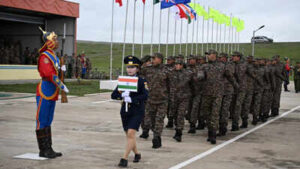 Jat Regiment troops participate in a joint exercise with soldiers from 18 countries including US in Mongolia