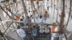 7 dead, 30 injured after under-construction temple roof collapses in Maharashtra’s Parbhani district | Chhatrapati Sambhajinagar News