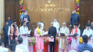 West Bengal cabinet expansion: 35 ministers take oath in Suvendu Adhikari govt | Kolkata News