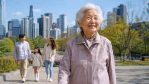 Historic milestone: South Korean women could become the first people in history to live beyond 90 on average |