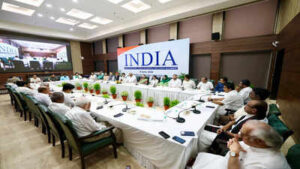 INDIA bloc holds key meeting: Rahul Gandhi, Mamata Banerjee, Akhilesh Yadav among top leaders present; DMK stays away | India News