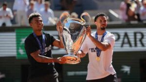 Dembele brings Champions League trophy to French Open after PSG’s title triumph – Watch | Tennis News