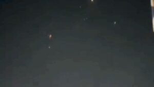Watch: Missiles rain across Israel’s night sky as Iran launches fresh attacks after two months