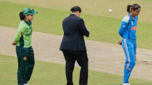 No handshake again! India’s Harmanpreet Kaur, Pakistan’s Fatima Sana avoid customary greeting at toss in Women’s T20 World Cup | Cricket News