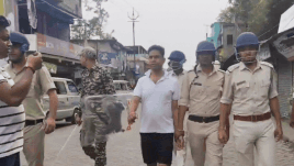 ‘Pushpa of Falta’, TMC leader Jahangir Khan paraded in shorts after arrest | Kolkata News