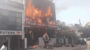 Lucknow gaming zone fire: 4 charred to death, several injured in rescue operation | Lucknow News