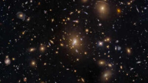 NASA’s Hubble sees a swarm of galaxies in one of the universe’s largest structures |