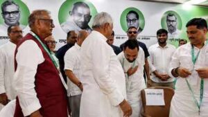 Nishant tipped for bigger JD(U) role as Nitish gets fifth stint as party chief | Patna News