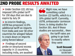 Old tariffs may return if 301 probe ‘successful’: Scott Bessent