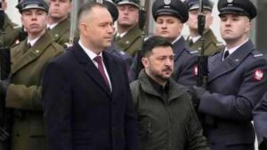 ‘Ideologies responsible for genocide’: Poland strips Zelenskyy of highest honour over army unit naming