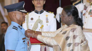 Gaganyaan astronaut-designate and IAF test pilot Prasanth Nair gets Kirti Chakra