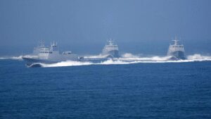 Chinese Naval Activity Around Taiwan: Chinese naval activity continues around Taiwan after combat readiness drills