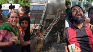 ‘Mujhe jaane do apne bete ke paas’: Inside Lucknow fire tragedy that left families shattered as 15 die | Lucknow News