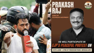 Prakash Raj to join Cockroach Janata Party protest in Bengaluru today | Bengaluru News