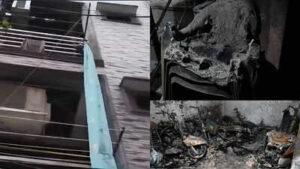 ‘People climbed down using sarees’: Horror moments from blaze in Delhi apartment that killed mother and two kids | Delhi News