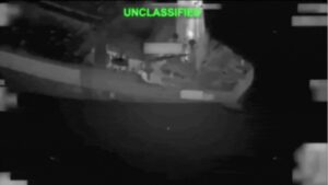Video shows moment Hellfire missile cripples tanker bound for Iran’s Kharg Island