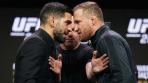 Why is Justin Gaethje being handed 6 month SUSPENSION despite lightweight title win over Ilia Topuria at UFC Freedom 250? | International Sports News