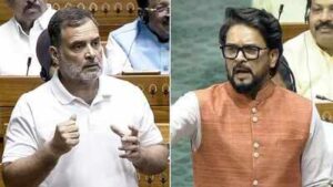 Rahul Gandhi under fire: Anurag Thakur moves privilege notice over Lok Sabha speech | India News