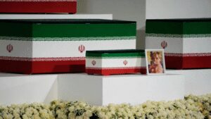 Overnight lines to pay respects to Khamenei
