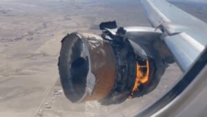 Watch: Passenger’s view of Boeing 777 engine on fire while in air goes viral