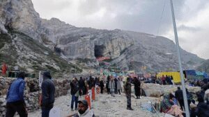 12k pilgrims visit Amarnath; 3rd batch of 4.8k leave for ice Shivling darshan | India News