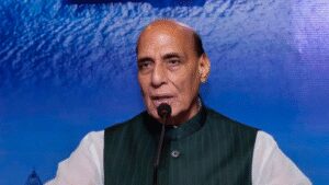 ‘Not just a fighting force, but guardian of India’s economy’: Rajnath Singh hails Navy | India News