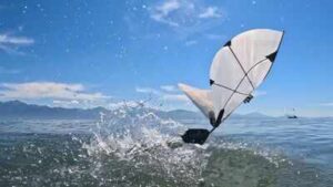 MIT built a 300-gram robot that flies through the sky, dives underwater and takes off again, just like a diving bird |