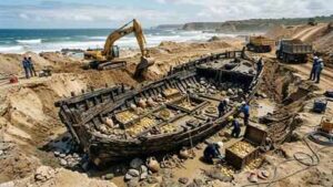 A diamond mining operation uncovered a 500-year-old Portuguese shipwreck filled with gold and ancient secrets | World News