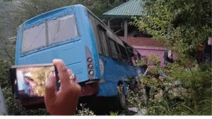 Several pilgrims injured as Amarnath Yatra bus skids off road in J&K’s Ganderbal | India News