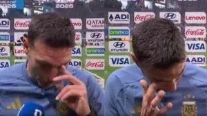 ‘I can’t look at you, I’m sorry’: Argentina coach Lionel Scaloni’s emotional post-match interview goes viral after Egypt win at FIFA World Cup – Watch | Football News