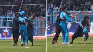 Fan on a mission: Pitch invader steals Rahmanullah Gurbaz’s cap mid-match and runs away – Watch | Cricket News