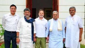 ‘Cabinet expansion very soon’: Congress hints at Karnataka reshuffle after Rahul-DKS meeting | India News