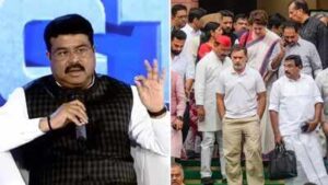 ‘We owe students more than outrage’: Pradhan slams Congress protest outside PM house | India News