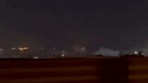 Watch: Fireball erupts near Iran’s Bushehr nuclear plant after US strike