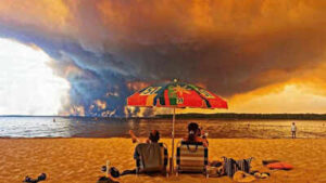 French Wildfire: French wildfire created a monster cloud, unleashing lightning that ignited more fires
