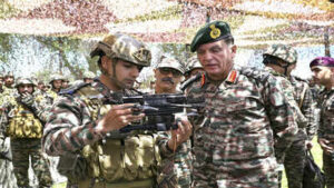 Army chief visits forward areas along LoC in Poonch-Rajouri | India News
