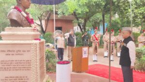 Ashoka Chakra recipient’s bravery cast in bronze in Delhi’s Defence Colony