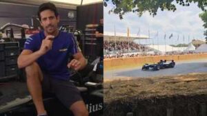 Lucas Di Grassi makes history as he takes Formula E GEN1 car up the hill at Goodwood Festival of Speed | Formula – E News