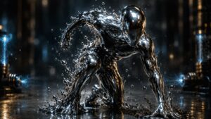 Meet the magnetic liquid metal robot that can split, merge and squeeze through tiny gaps like a living cell |