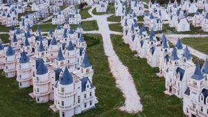More than 500 Disney-style castles were built for $200 million in a luxury village. Today, the entire site is a ghost town with hundreds of empty villas | World News