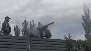 Watch: Russian live-fire exercise goes wrong as soldier loses control of machine gun