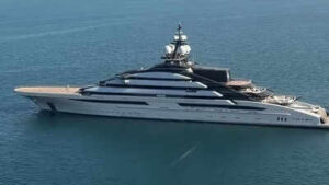 How the massive luxury Superyacht of Russia’s richest man used ‘vanishing tech’ while crossing the Strait of Hormuz, resurfacing 5,050 miles away in Bali