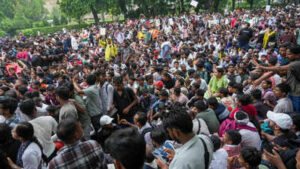 CJP’s ‘Chalo Sansad’ march: Clash breaks out between RPF personnel and protesters; police use lathis to disperse crowd | Delhi News