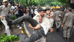 CJP march: Police say detained protesters ‘not students’; more arrests likely | India News