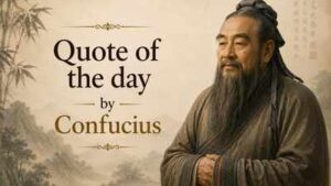 Quote of the day by Chinese philosopher Confucius: “Attack the evil that is within yourself, rather than attacking…” | World News